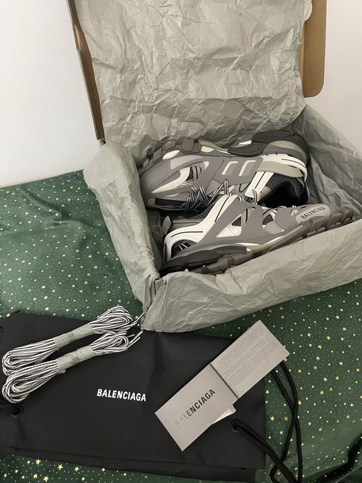 Balenciaga Track Grey White - Gri - Alb