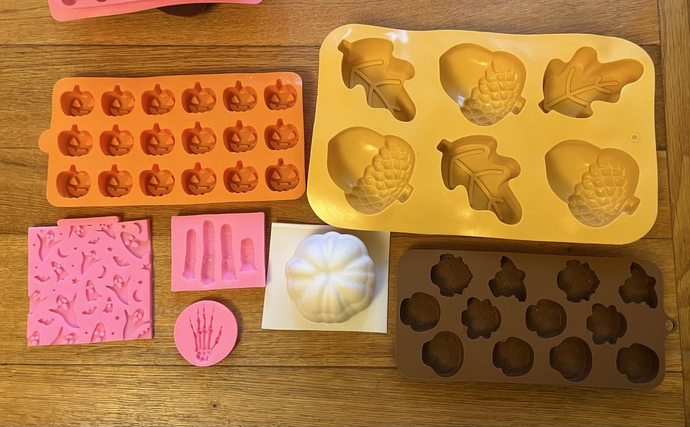 63 forme silicon pentru lumanari