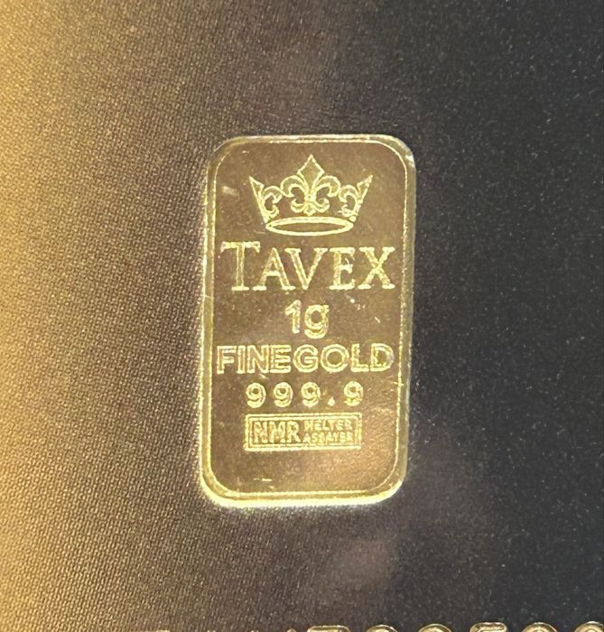 1гр 24к Златно кюлче tavex