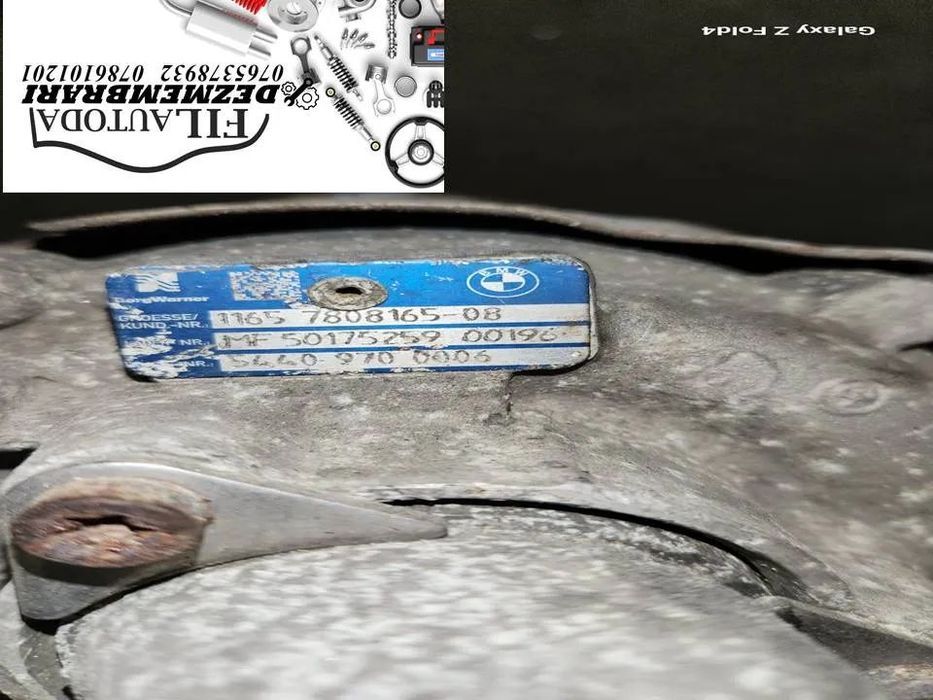 Turbosuflanta BMW X5 E70 3.0 D BITURBO 2010-2012