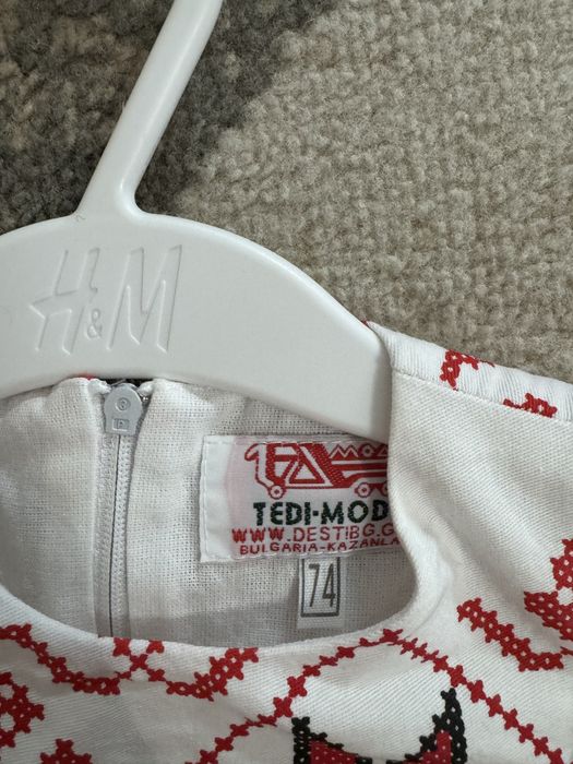 Бебешка рокля с шевица