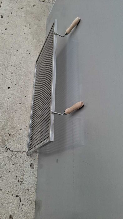Grilaj inox alimentar-gratar caramida