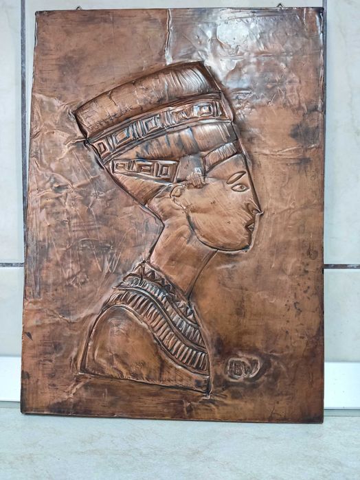 Tablou in relief din foita de cupru