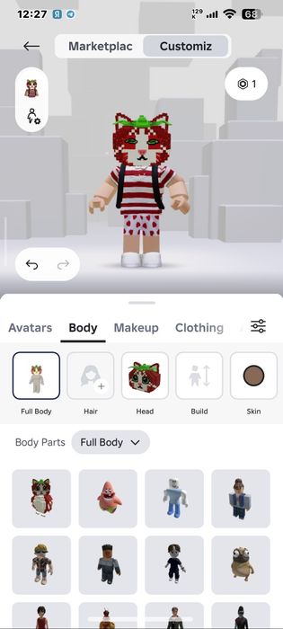 Продам аккаунт в игре ,,Roblox"