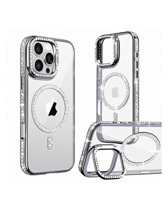 Iphone 16 16 PRO 16 PRO MAX - Husa Magsafe Rock Lucioasa Folie Safe