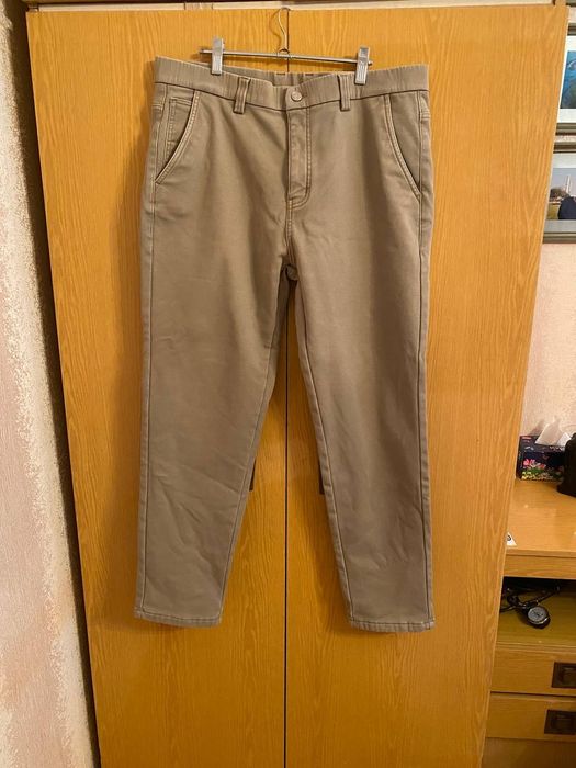 Мужские джинсы, утеплённые.