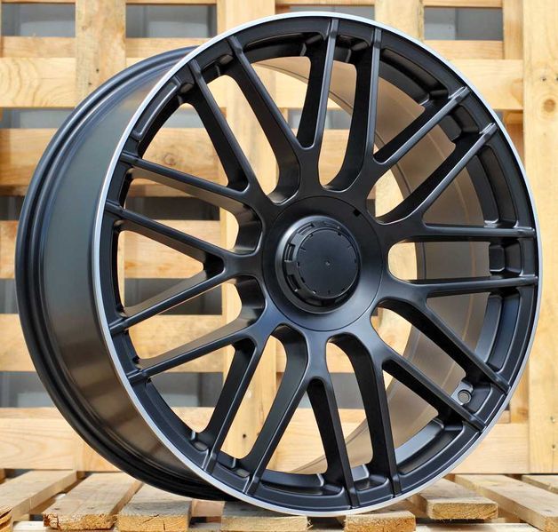 18" 19" 20" Джанти AMG за Mercedes - Benz C CL E S GLC class черен мат