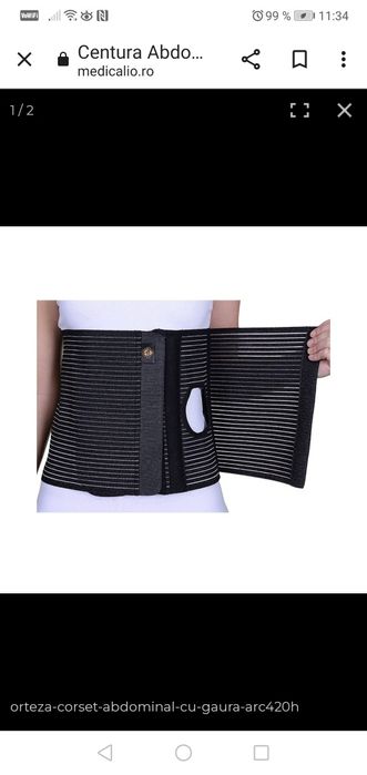 Centura abdominala pentru stoma