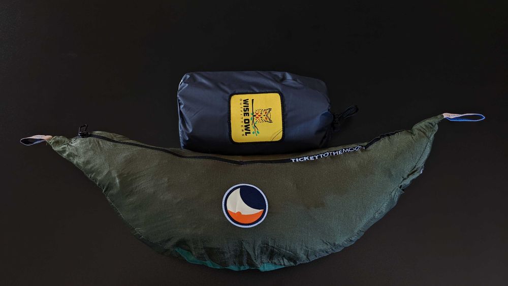 Ticket to The Moon Pro Mat Hammock - Хамак Палатка & Wise Owl Outfitter Tarp