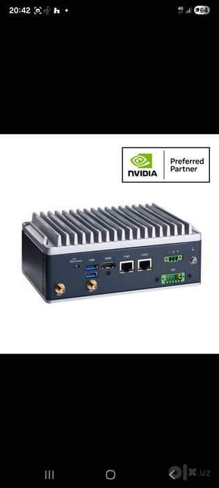 Промышленные компьютеры NVIDIA Jetson Orin (Edge AI)