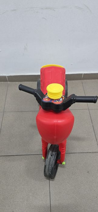 Motocicleta din plastic Spider man