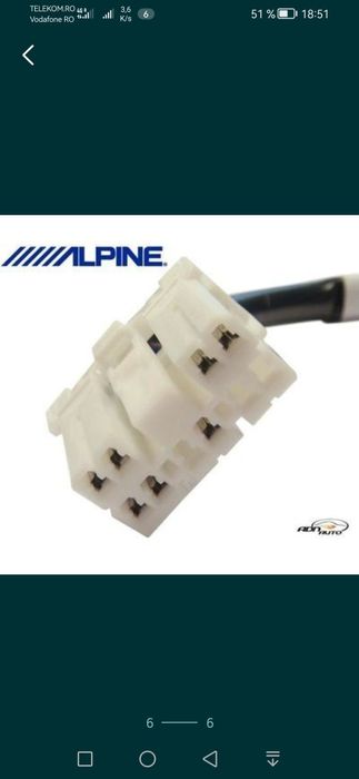 Alpine KCE-840B interfata Clio Espace Renault Megane