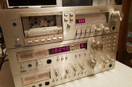 Linie Sistem Saba MI-215,MD-292,CD-362 amplificator deck tuner