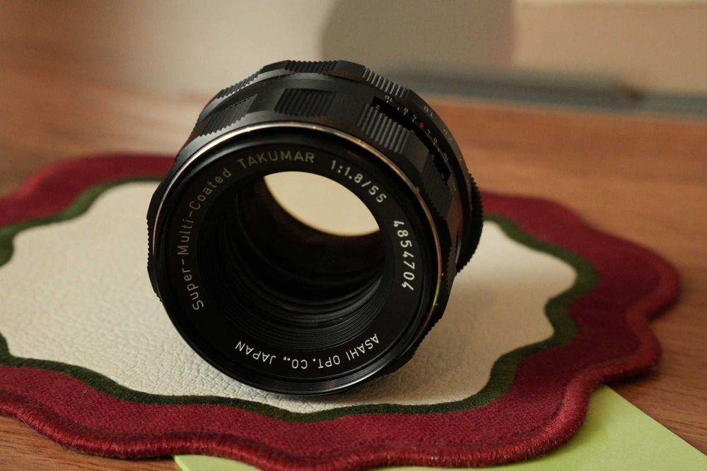Объектив 55mm f/1.8 SMC Takumar (Pentax)