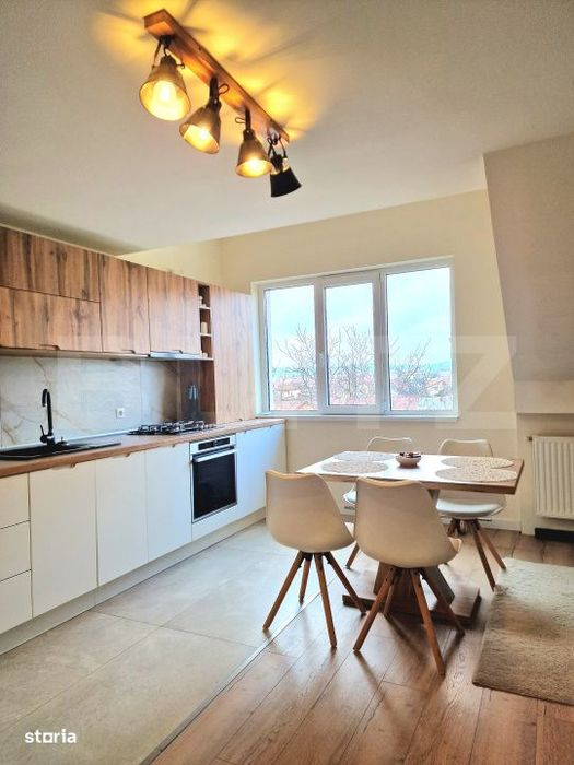 Apartament modern cu 4 camere, 100 mp, parcare, zona Somesului