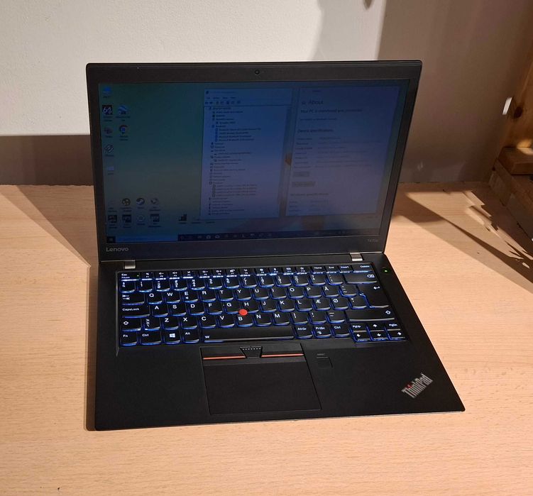 Ultrabook slim Thinkpad 14" i5 12GB 256GB tast.iluminata 1.3Kg