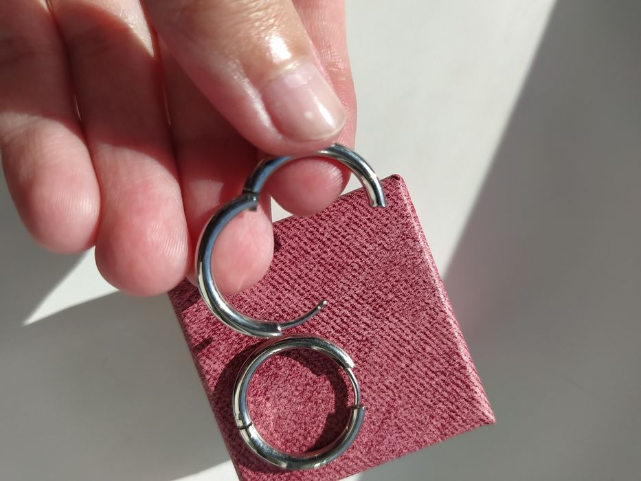 Серьги конго женские