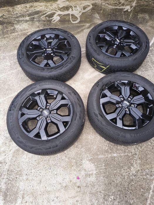 Jante Dacia Duster 2023 2024 2025 Tergan 17" Black Originale + Continental 215/60 R17