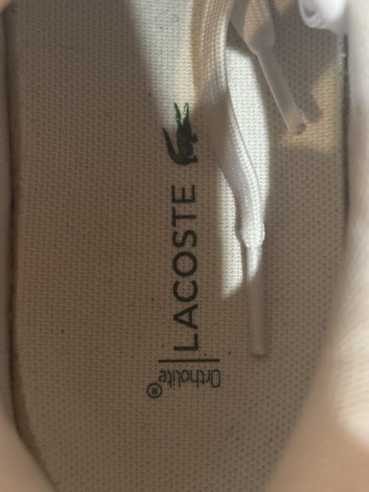 Lacoste sneakers – бели