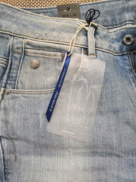 Дънки G-Star RAW Mid boyfriend fit