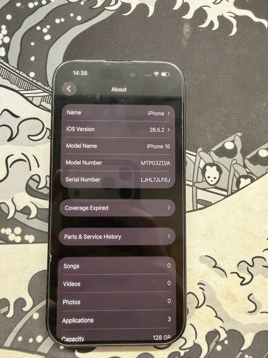 Iphone 15 128gb black