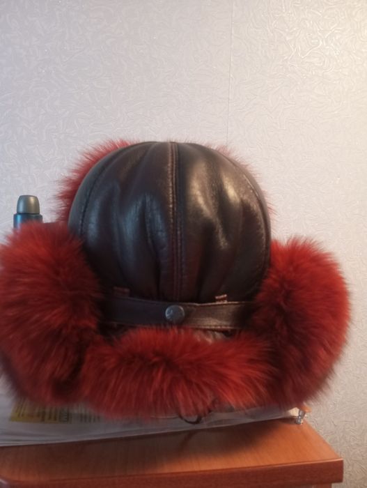 Шапка ушанка зимняя