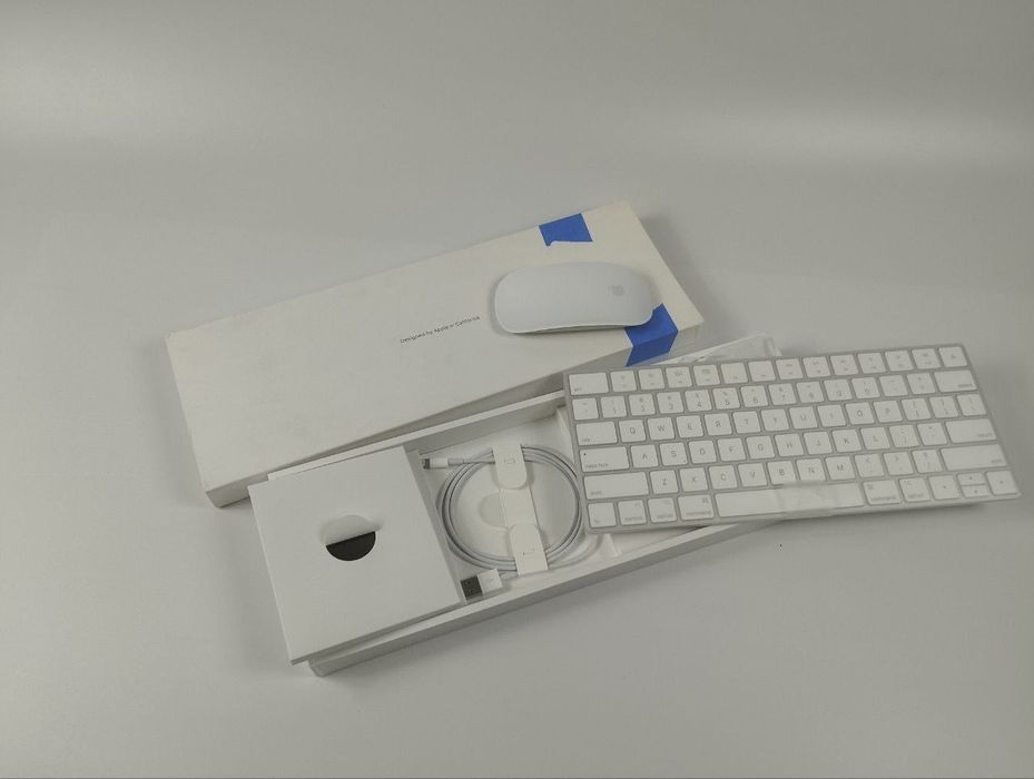 Комплект беспроводной клавиатуры и мышки Apple из США. Новое
