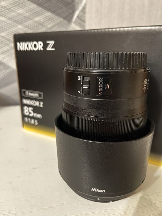 Продам объектив Nikkor Z 85mm/1,8