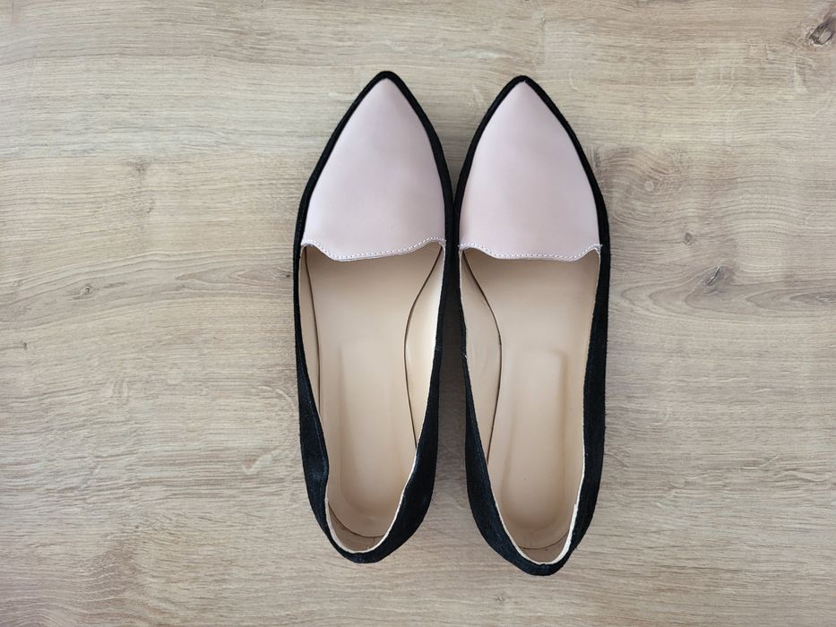 Balerini Giuka piele naturala