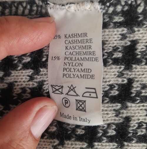 Fusta din Casmir marimea L, made in Italy, calitate excelenta