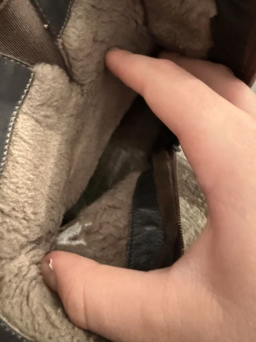 Cizme de piele Hugo Boss