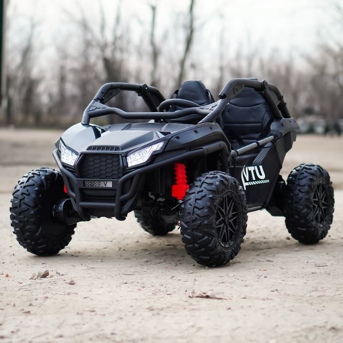 UTV Buggy Sport Electric Copii, 800W, 24V 10Ah, 4x4, 2 Locuri, Roti