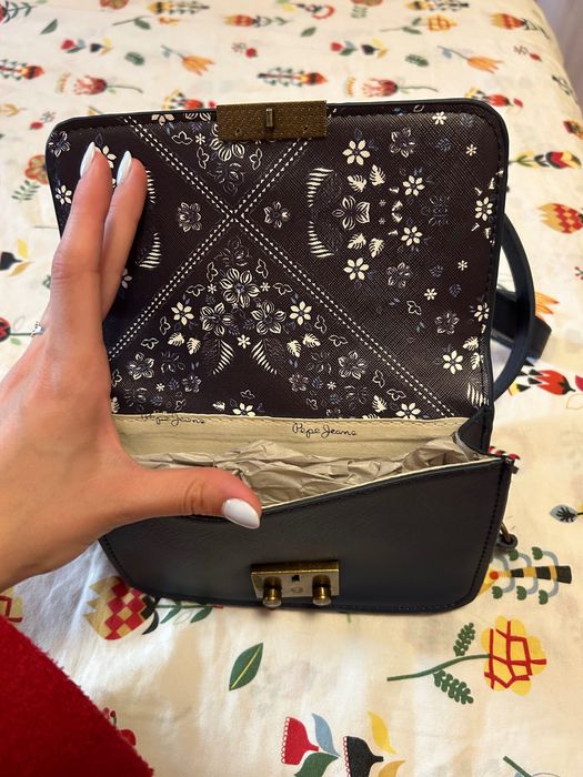 Чанта с портмоне Pepe Jeans