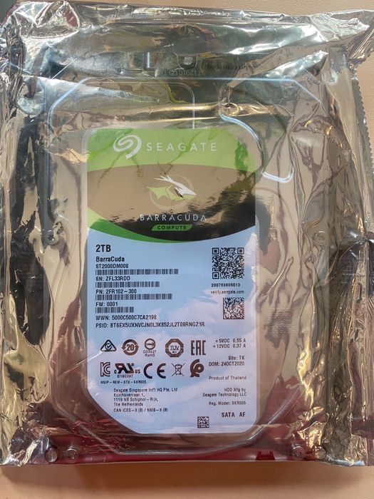 Hard Disk SEAGATE Barracuda, 2TB, 7200RPM
