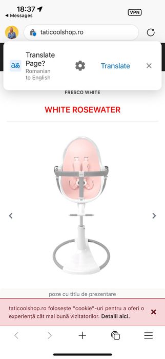 Scaun de masa BLOOM Taticoshop