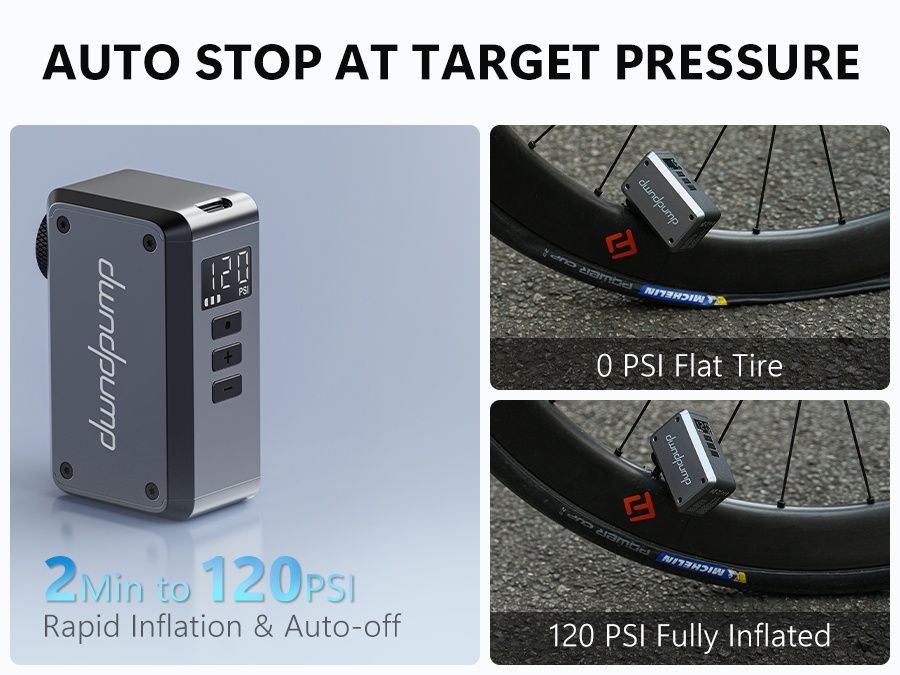 Мини компресор за колело