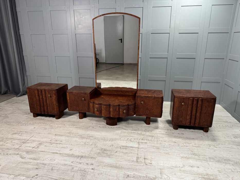 Тоалетка с нощни шкафчета Art Deco Р530