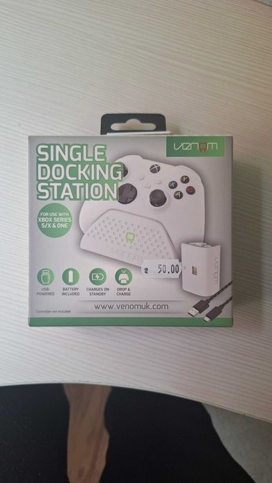 Безжичен XBOX controller със станция за зареждане