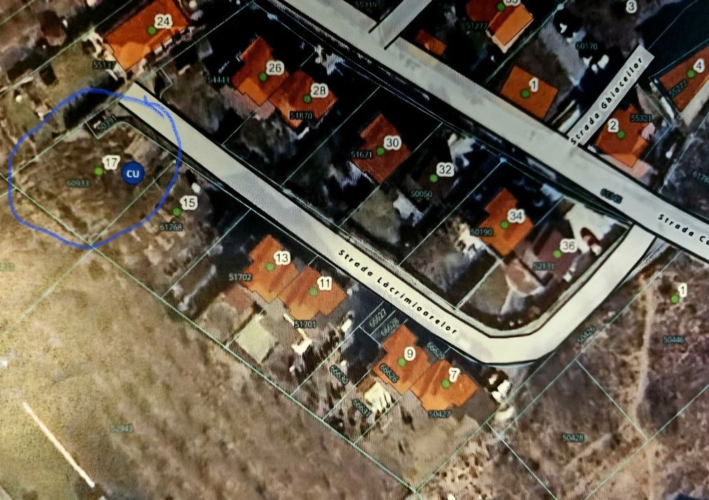 PF vând teren cu CU construire casa familiala  lângă Grădinița Baciu