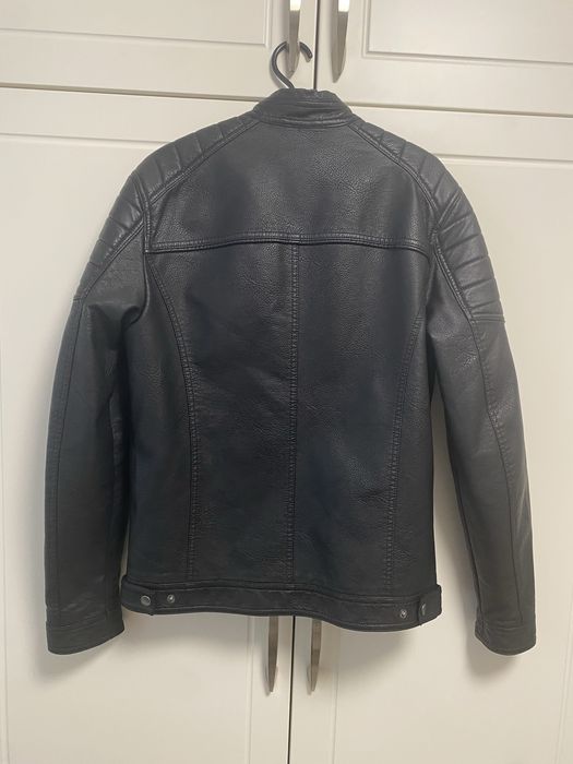 Мъжко кожено яке Jack and Jones размер S
