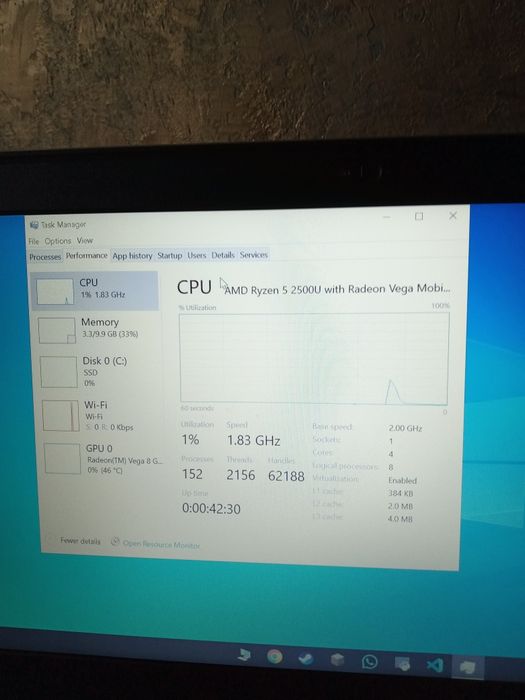 Vând urgent Laptop Lenovo v330 Ryzen 5