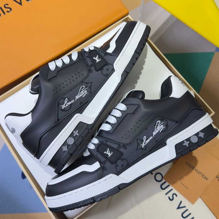 LV Trainer Черни мъжки обувки