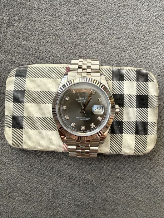 Rolex Date just Diamond
