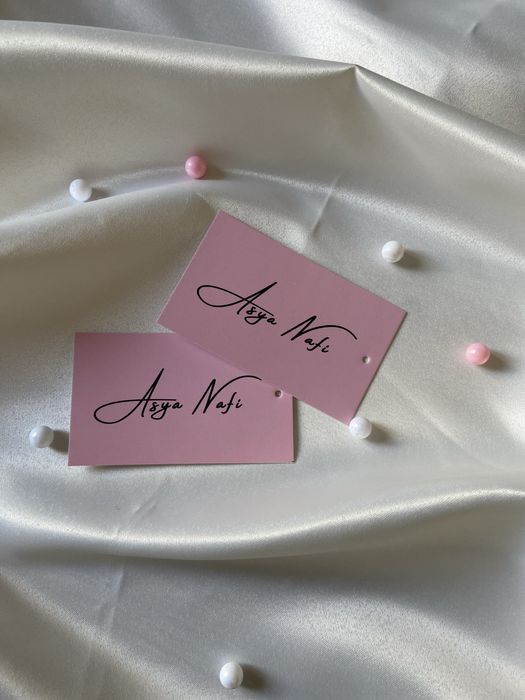 Падарочный пакет этикетка каробка