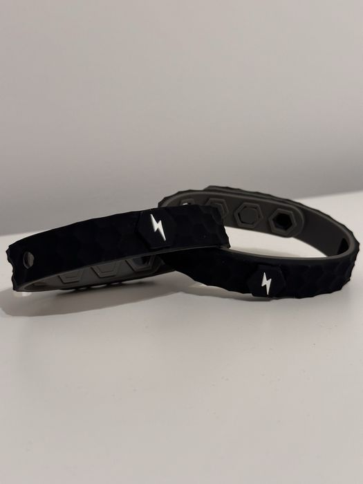 Set 2 bratari antistatice UNISEX negre