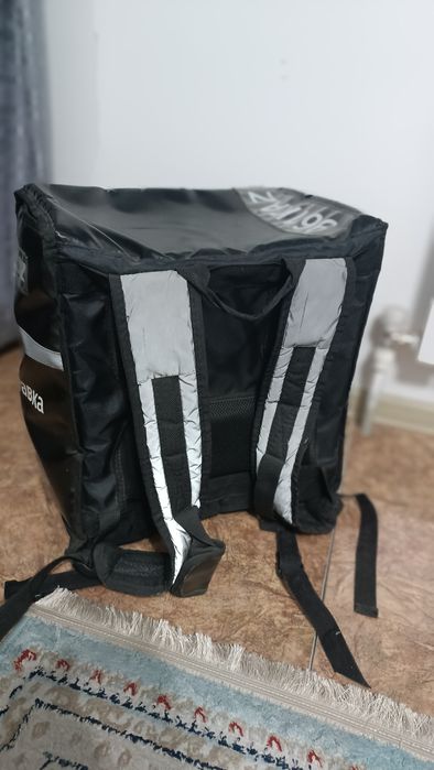 Термосумка Wolt , Яндекс (Черный)