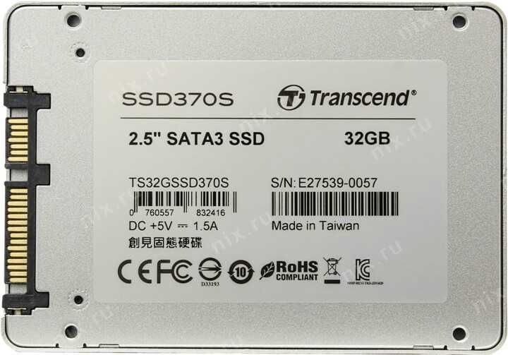 SSD Trancend -32Gb.