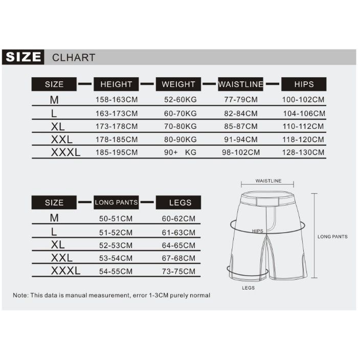 Pantaloni scurti sport short box, Muay Thai, Kempo MMA noi