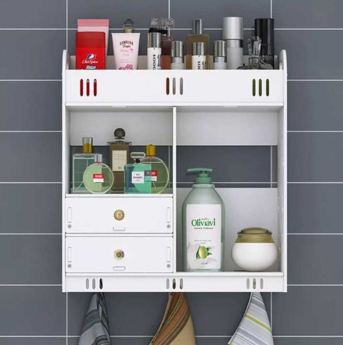 Органайзер за баня - Съхранение на тоалетни принадлежности