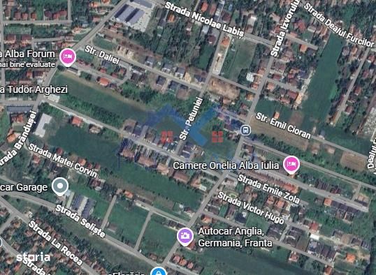 Teren, 500 mp. in Cetate, zona Dealul Furcilor, pretabil duplex ,utili